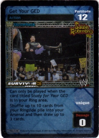 Get Your GED (Throwback) (SS3)